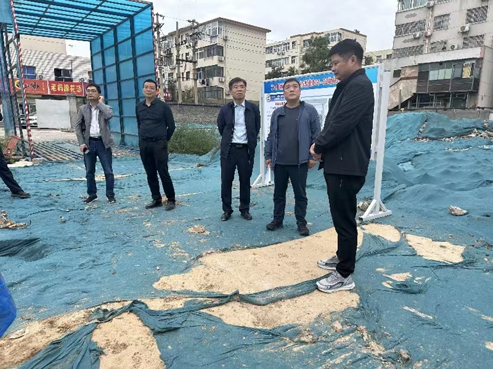 开云网页版·官方版在线登入-开云(中国)
负责人汪洋到孙八砦城中村改造项目调研项目建设工作
